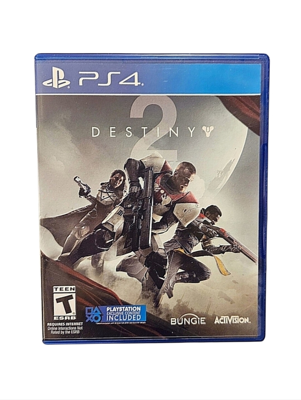 PS4 Destiny 2 Video Game & Case Only Working Condition